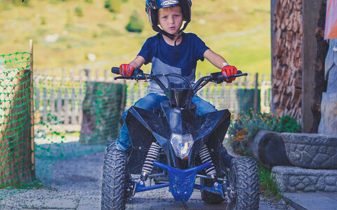 E-Trial Strecke und E-Quad Parcours