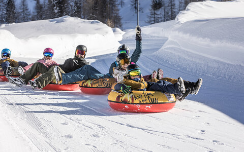 Snowtubing in Gerlosstein