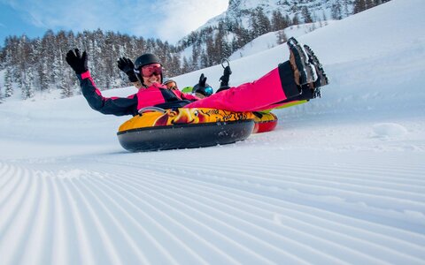 Snowtubing in Gerlosstein